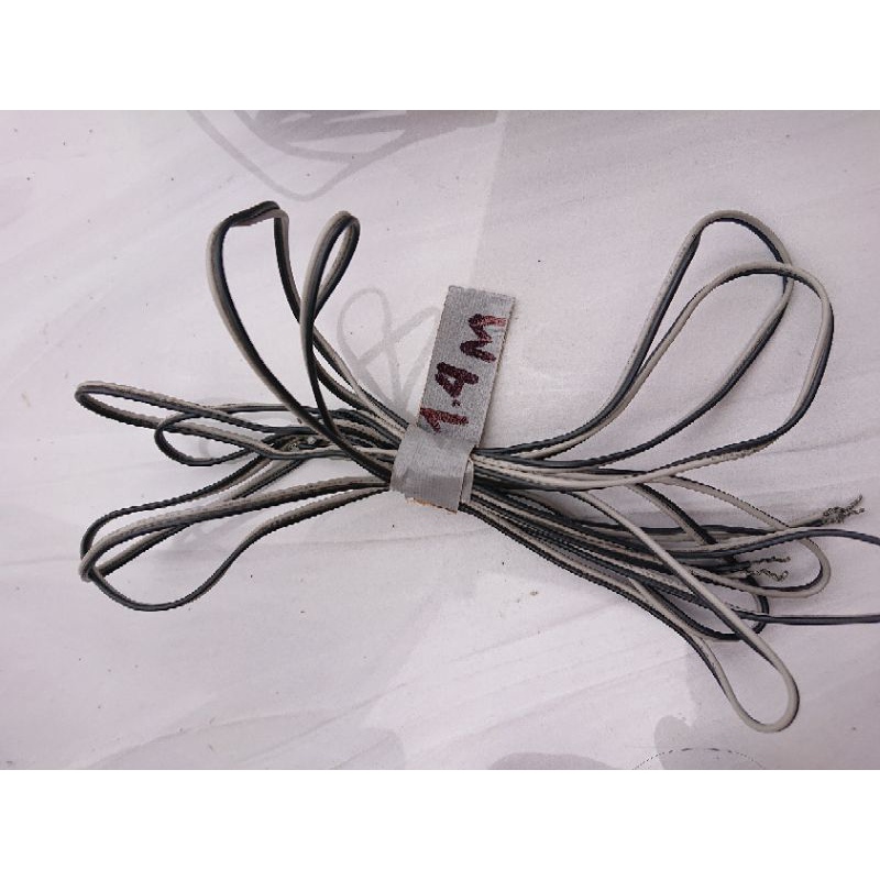 Dây loa Nhật bãi tháo máy hàng xịn 1m4/vế tổng 2m8