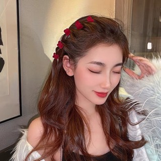Kẹp Tóc Nhung Mini Dễ Thương