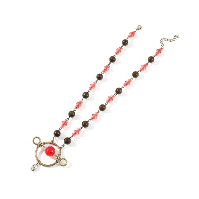 Flgo Vòng cổ Chuỗi Xích Nhẹ Nhàng Đơn Giản Hình Phù Thủy Thời Trang Xu Hướng Sang Trọng Niche Cho Nữ