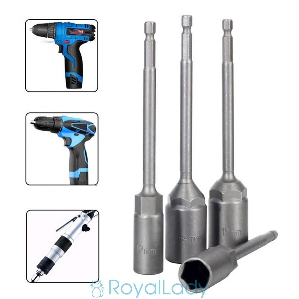 1x 150mm Đai Ốc Lục Giác, Đầu Nối Chuyển Đổi Mũi Khoan#