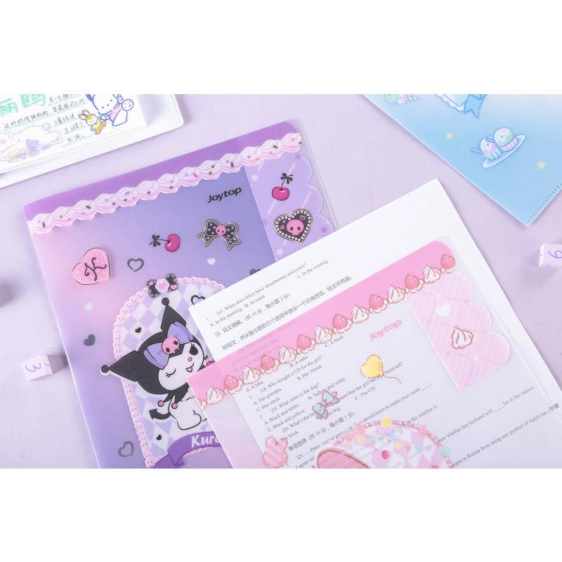 SANRIO Túi Đựng Tài Liệu Văn Phòng Khổ A4 mymelody Kuromi Cinnamoroll