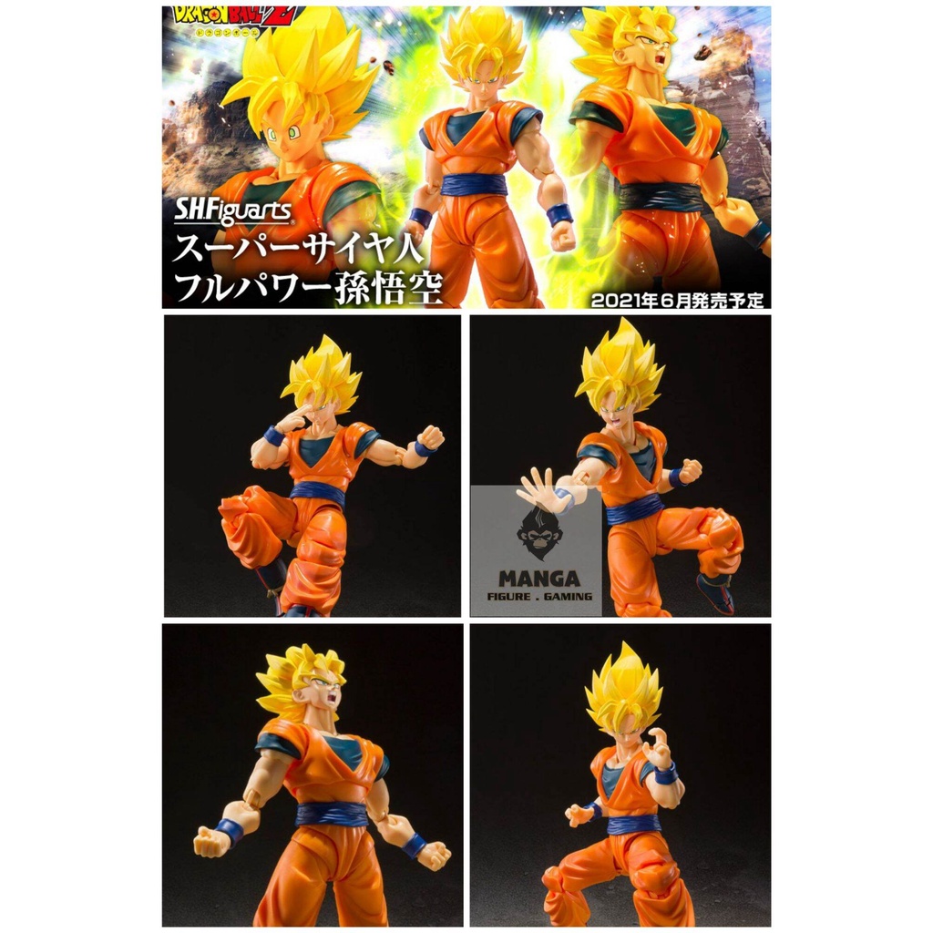 SHF Bandai Goku SS Power - Mô hình chính hãng Dragon Ball