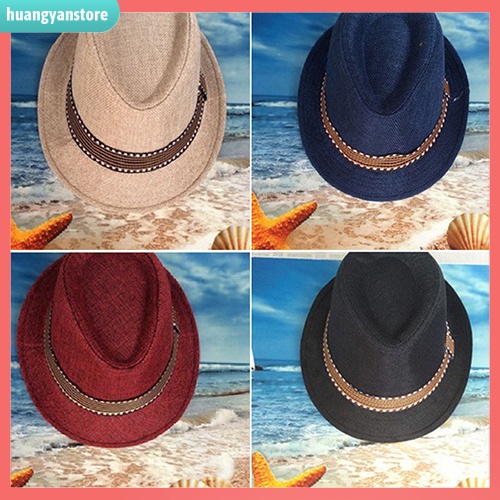 HY/ Mũ phớt nhiều màu xinh xắn dành cho bé trai