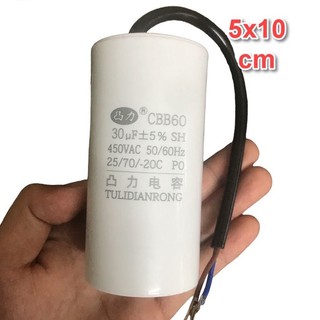tụ khởi động Tụ CBB60 30uf 450VAC