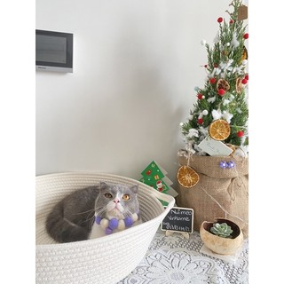 Ổ nằm cho mèo ship hoả tốc đồ decor