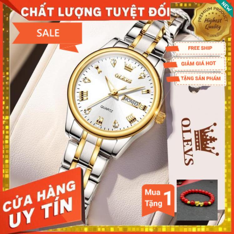 Đồng hồ nữ Đeo Tay OLEVS 5563 Chống Thấm Nước Bằng dây đeo Thép Không Gỉ Thời Trang