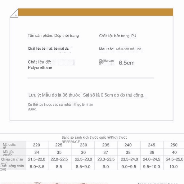 Sandal Cao Gót Hở Ngón Đế Xuồng Dày Phong Cách