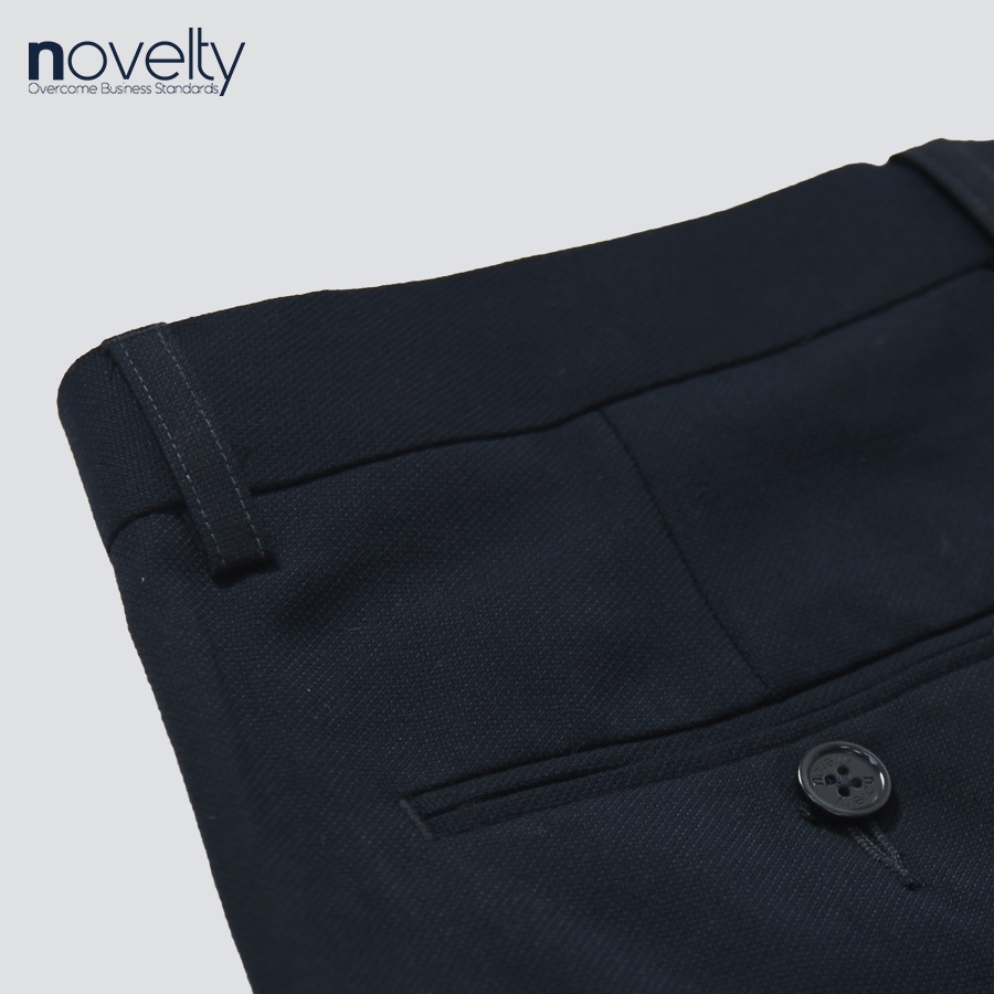 Quần tây nam Novelty 0Ply Classic xanh navy NQTMMDMPRC2210000