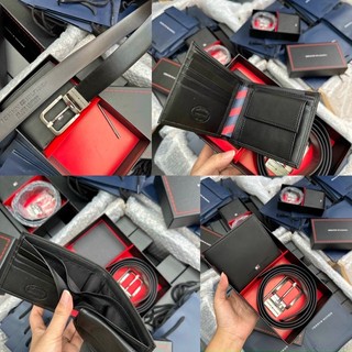 Set Ví Thắt Lưng Nam Fullbox Da Cao Cấp