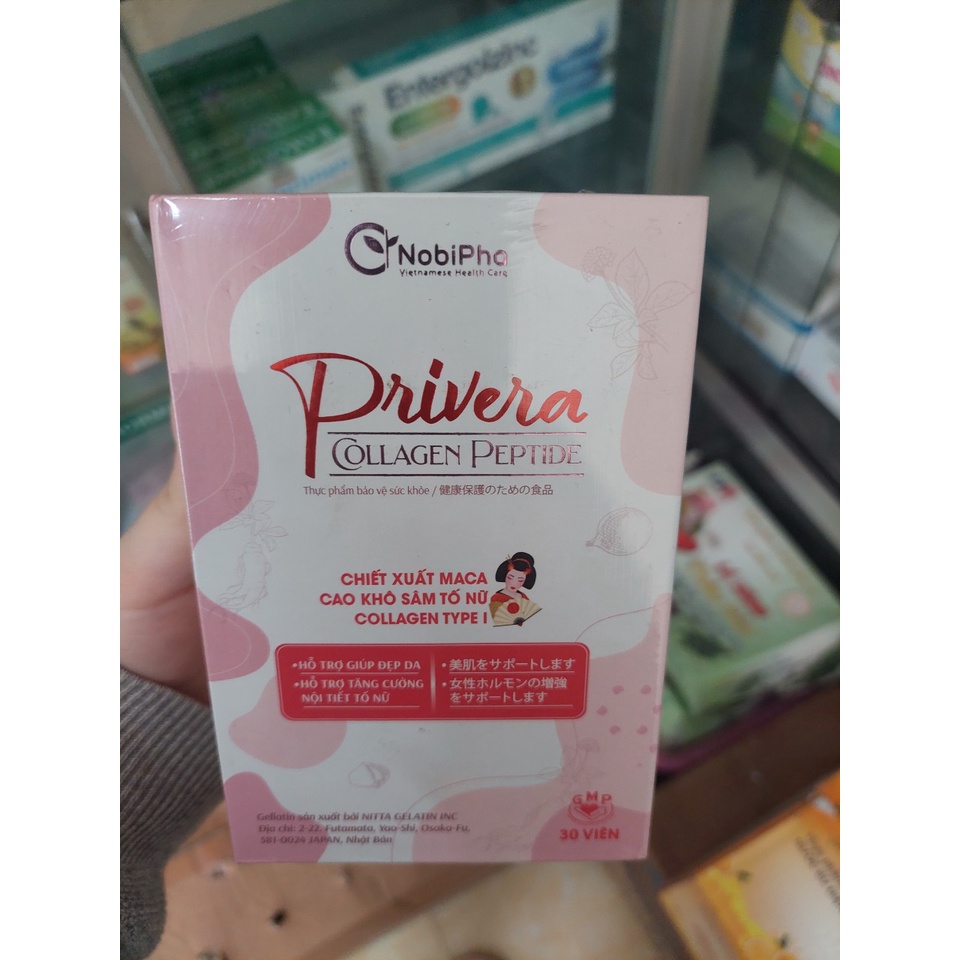 COLLAGEN PEPTID PRIVERA HỘP 30V