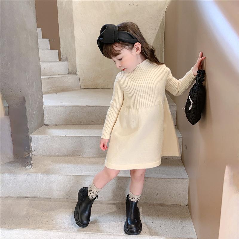 VÁY LEN LIỀN DÁNG XÒE NHẸ CHO BÉ- HÀNG QCCC
