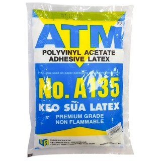 Keo sữa túi dán giấy dán tường