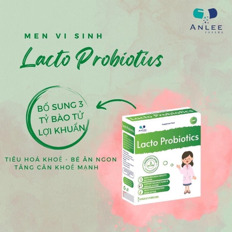 [ Chính Hãng ] Men Lacto Probiotics ( date mới)