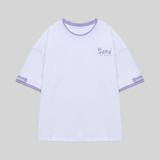 Áo phông tay lỡ form rộng thun unisex cotton nữ cổ tròn basic thoáng mát thời trang hàn quốc local brand GINDY A006