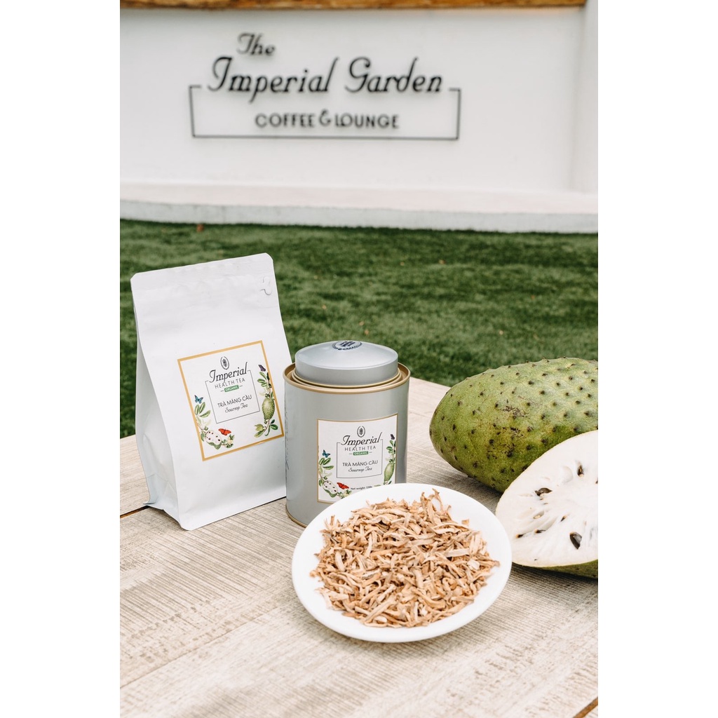 Quà tặng sức khoẻ trà mãng cầu Imperial Delicacies gói zip tiện dụng 100g