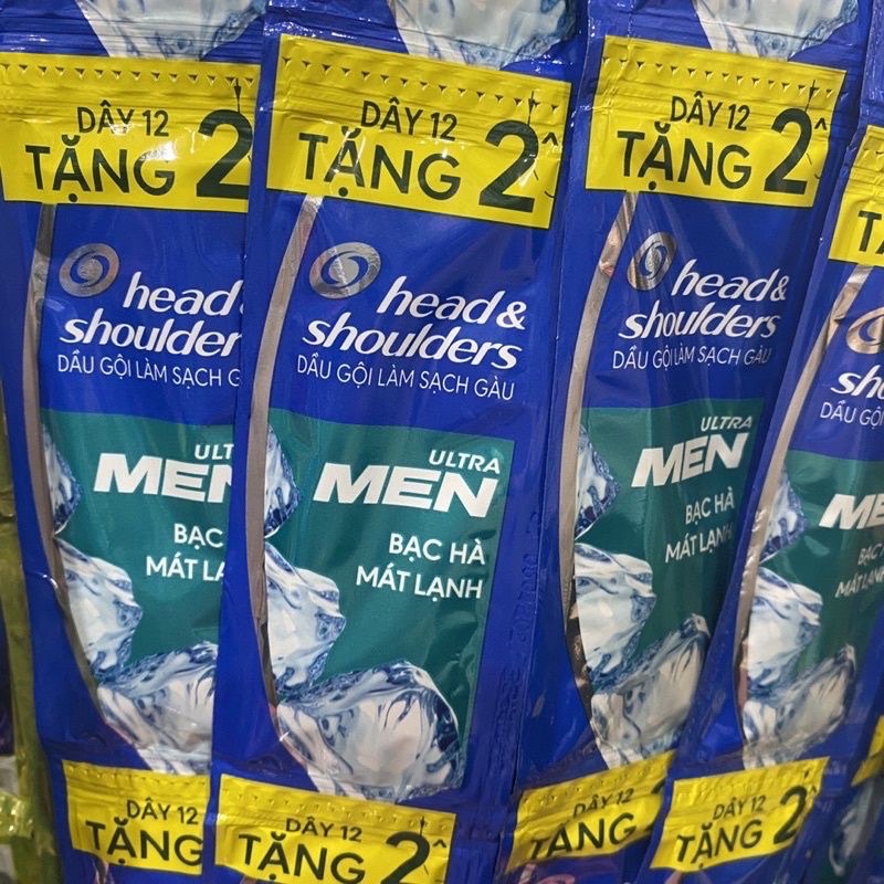 [Dây 14 gói] Dầu Gội Head & Shoulder Ultra Men