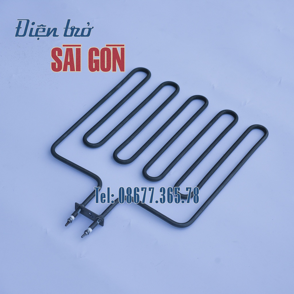 Thanh nhiệt cho lò nướng, điện trở chảo rang cơm hàng inox 304 công suất 3kw,4kw