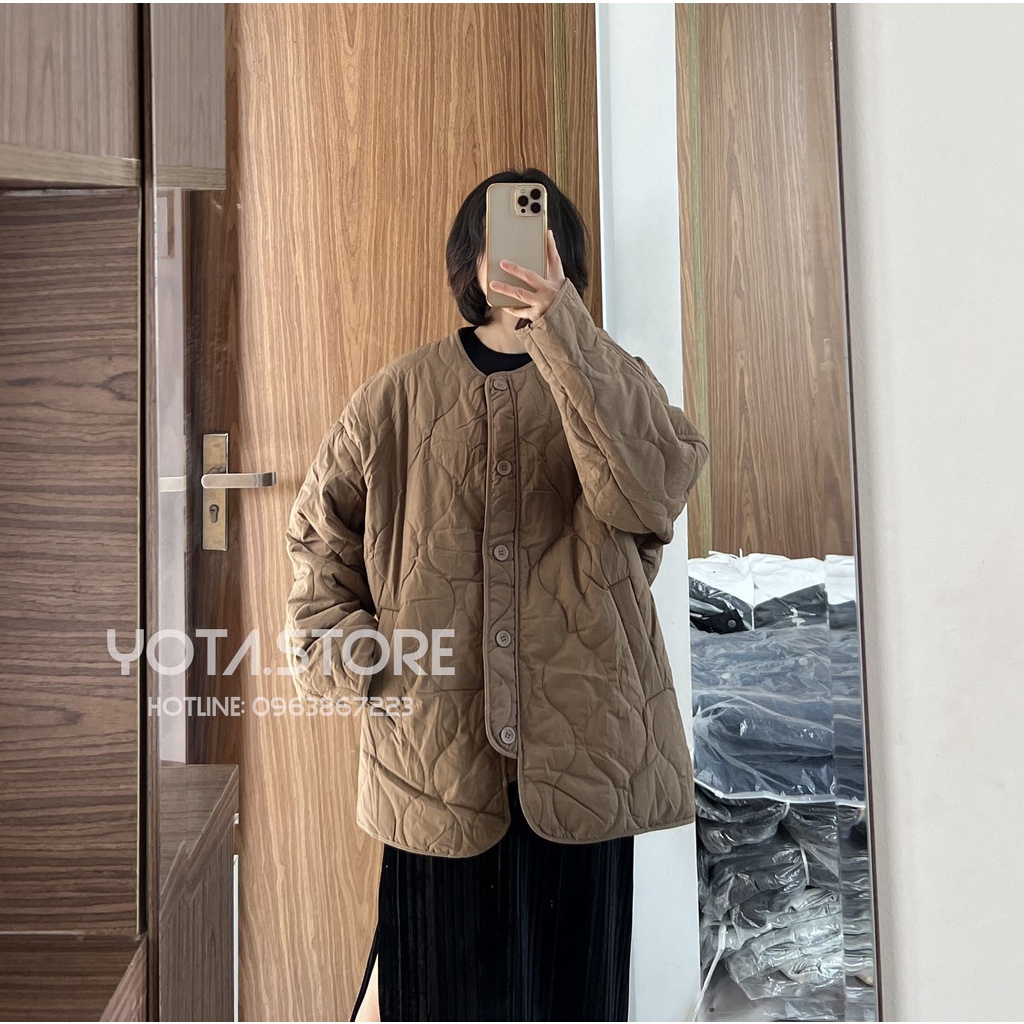 Áo khoác phao kaki - AP09