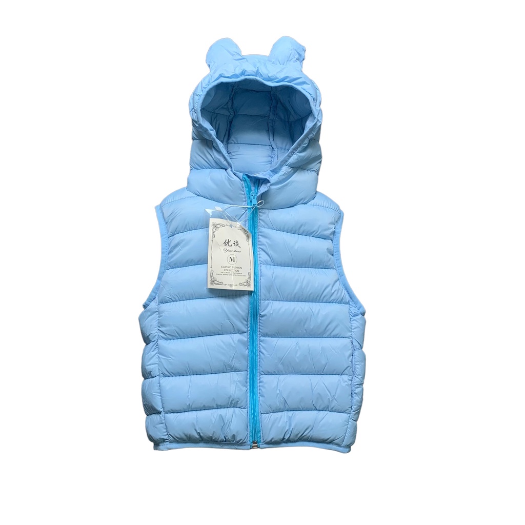 Áo khoác Gile cho bé,Áo phao gile siêu nhẹ cho bé từ 1-8 tuổi