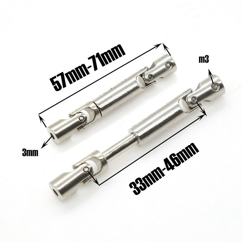 Trục truyền động cvd kim loại cho wpl d12 c24 c34 b14 b24 b16 b36 mn d90 mn99s phụ kiện nâng cấp phụ tùng ô tô henglong rc, sr