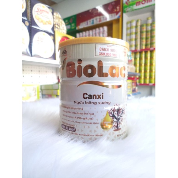 SỮA BỘT BIOLAC CANXI (NGỪA LOÃNG XƯƠNG) 900G