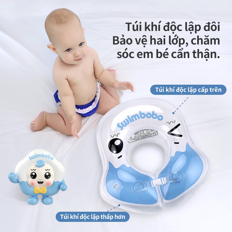 Phao Bơi Bơm Hơi Xinh Xắn Tiện Dụng Cho Bé 0-3 Tuổi