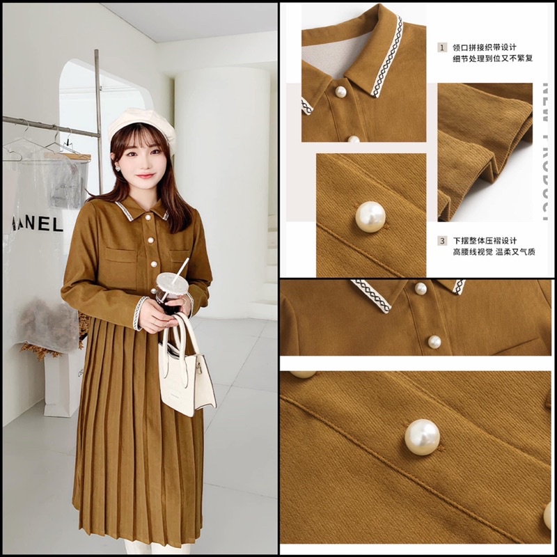 Đầm bigsize Dạ Nhung Mịn Quảng châu Cao cấp