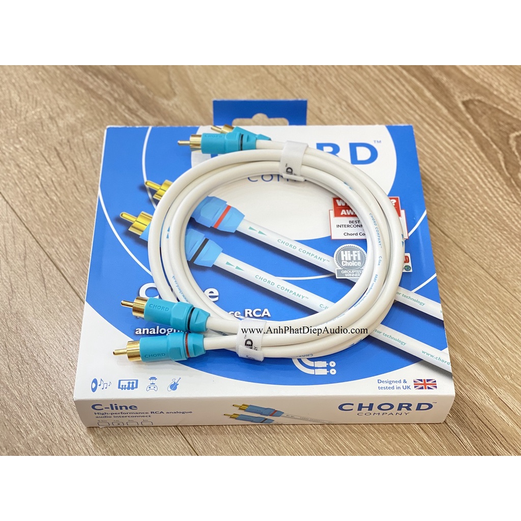 Dây tín hiệu CHORD C-line Analogue RCA