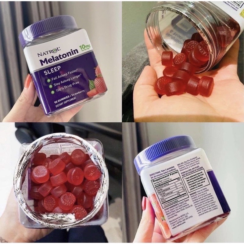 Kẹo ngủ Melatonin 10mg ( còn ít bán nốt)