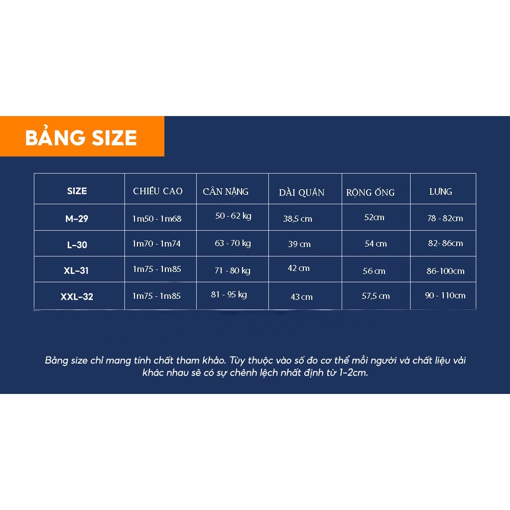 QUẦN SHORT KAKI CASTE FASHION 3 MÀU