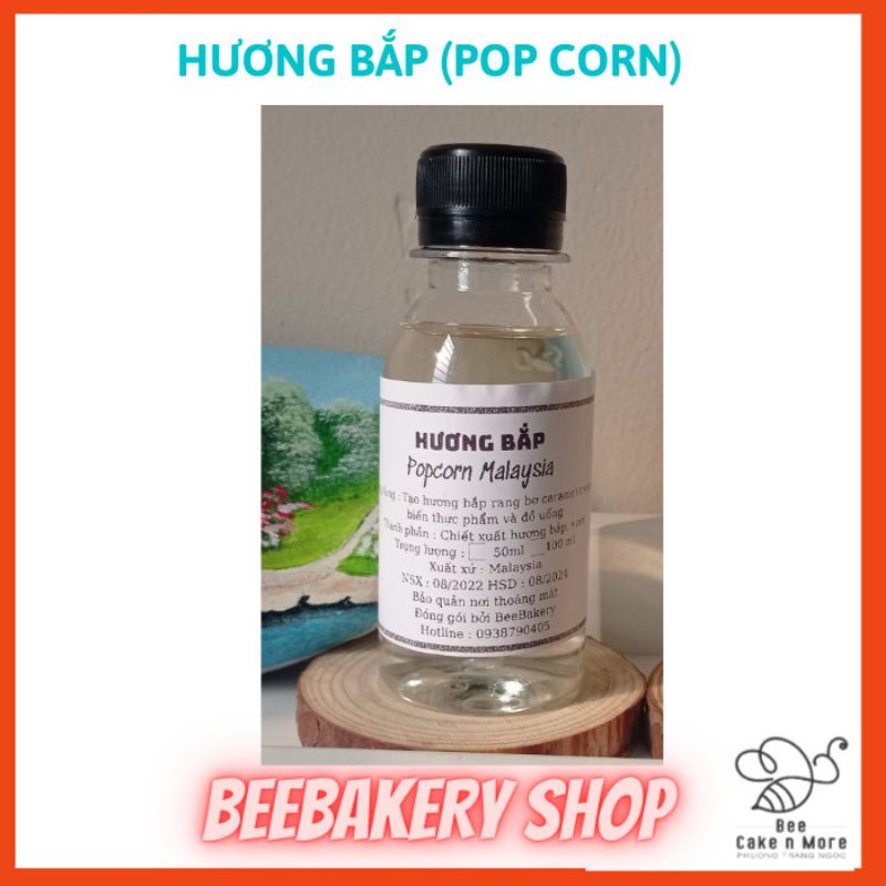 Hương bắp tổng hợp MALAYSIA (Popcorn) - Phụ gia thực phẩm