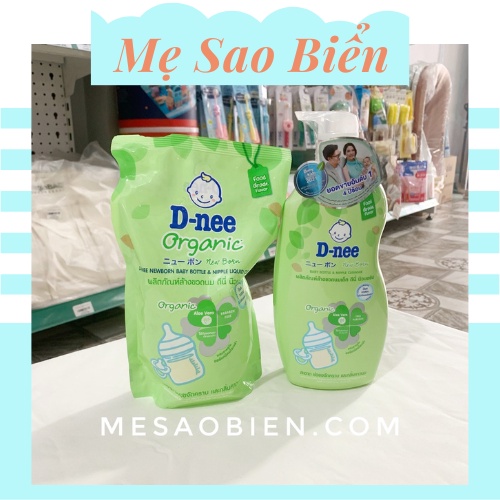 Nước rửa bình sữa Dnee organic Thái Lan