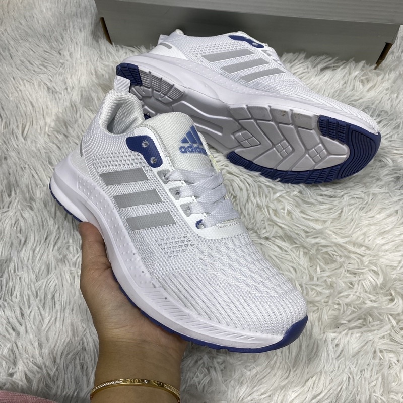 Giầy thể thao nam nữ 2xstore, giầy pure boot trắng xám siêu nhẹ bền