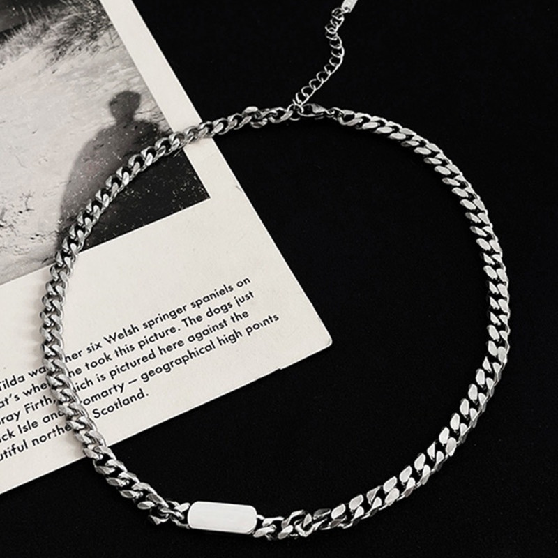 Cuba Vòng cổ Mặt Joker Bằng Titan Phong Cách hip hop Âu Mỹ Đơn Giản Cá Tính Dành Cho Nam Và Nữ