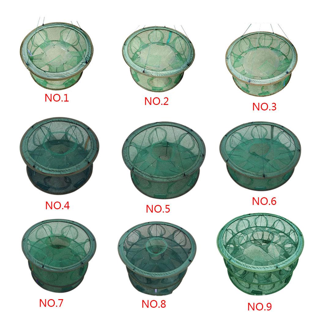 Lồng Lưới Bắt Cá Tôm Tự Động Có Thể Gấp Gọn Tiện Lợi