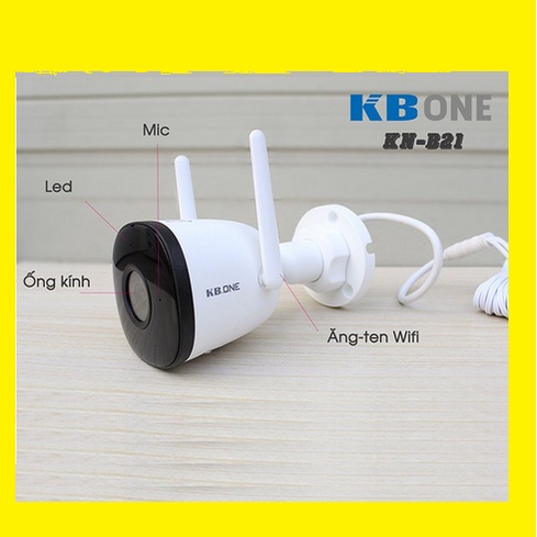 Camera IP Wifi KB.ONE KN-B21 Full HD - Hàng chính hãng - hoặc imou f22p