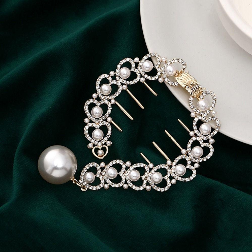 Kẹp Tóc Hình Trái Tim Phong Cách Retro Cho Nữ