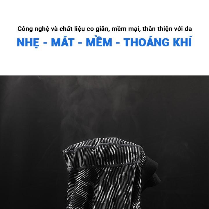 Quần lót thể thao nam iCombat Mono Dark Night legging nam ngắn màu đen chơi bóng rổ, đá banh, chạy bộ, GYM