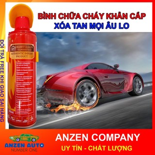 Bình xịt chữa cháy - bình cứu hỏa mini - dập lửa khẩn cấp ô tô - văn phòng siêu nhanh safe foam fire