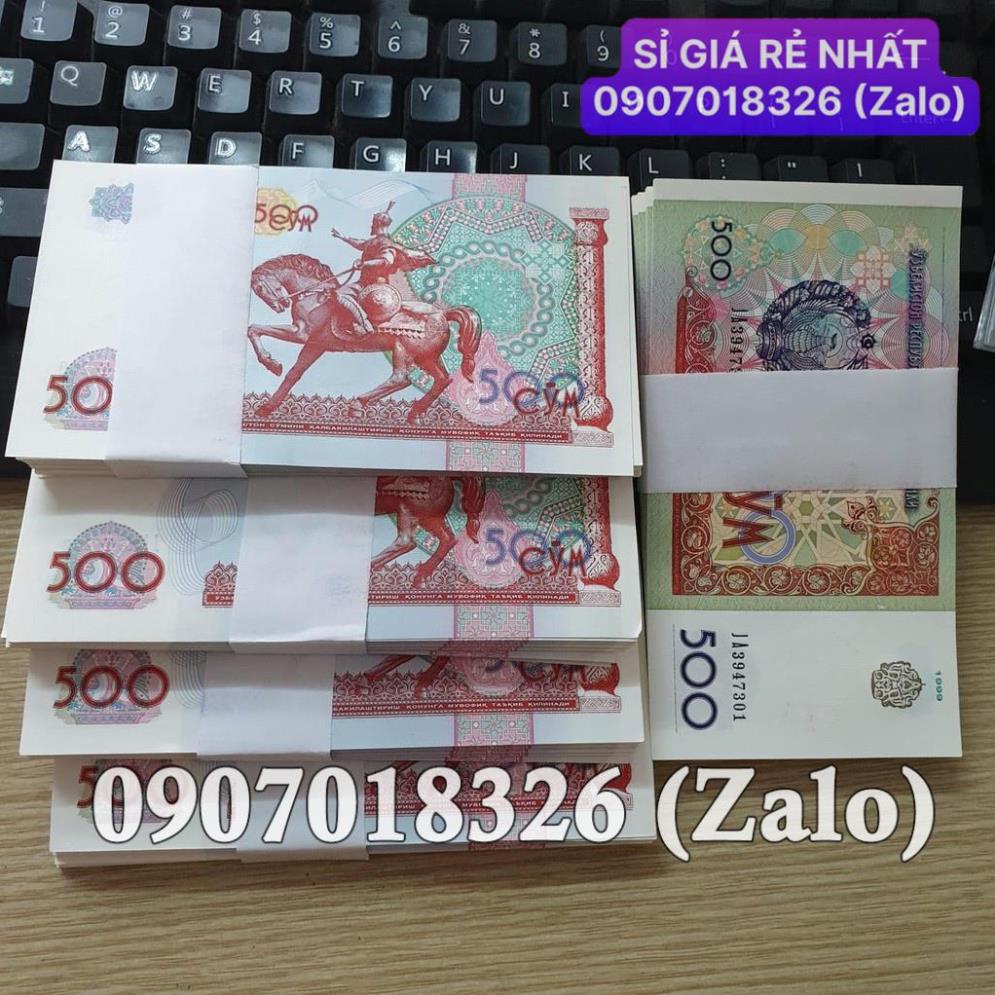[HÓT] Sỉ Combo 10 Tờ Tiền Sưu Tầm Con Ngựa Mã Đáo Thành Công Uzbekistan, Phong Thuỷ May Mắn , Giá Sỉ