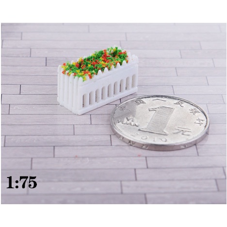 Mô Hình Chậu Hoa Trang Trí Vườn Mô Hình