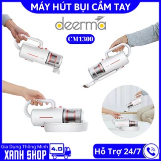 Máy Hút Bụi Cầm Tay Deerma CM1300 - Máy Hút Bụi Giường Nệm Thảm Sofa 3in1 Đầu Hút Tháo Rời- Tặng Kèm Lõi Lọc HEPA