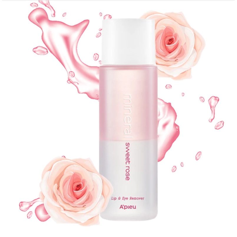 Tẩy Trang Mắt Môi APIEU Mineral Lip & Eye Remover 100ml