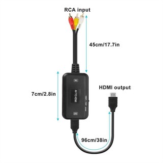 Cáp Chuyển Đổi AV Sang HDMI AV / RCA