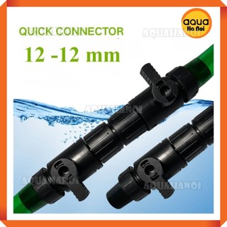 Van khóa đôi nối ống nhanh Double Taps - chuyển dòng ống nước - dễ dàng tháo lắp vệ sinh - các kích cỡ