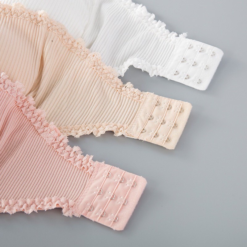 Áo Bra Nữ LADI Cup Ngực Không Dây Phối Viền Ren Điệu Đà Sexy Quyến Rũ MÃ 7703