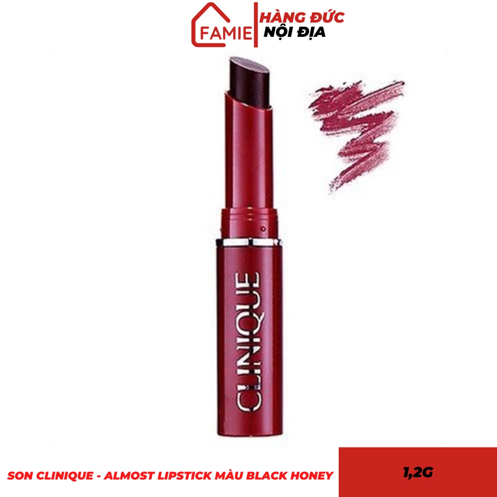 Minisize Clinique Almost Lipstick màu Black Honey 1.2g