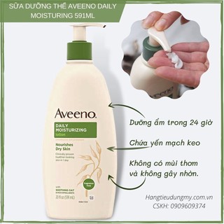 Sữa dưỡng thể Aveeno Daily Moisturizing Lotion 591ml