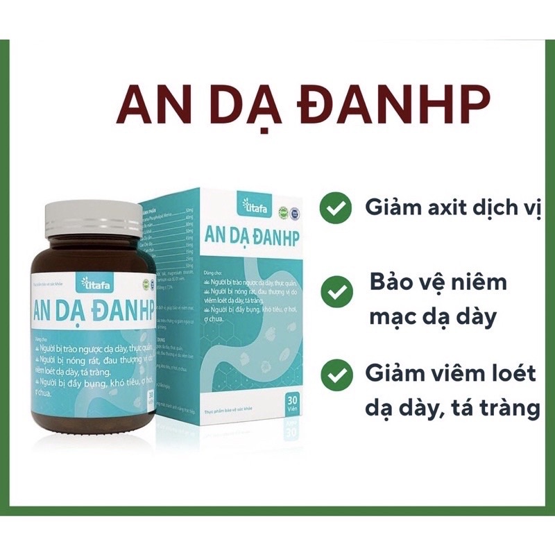 An Dạ ĐanHp hộp 30 viên