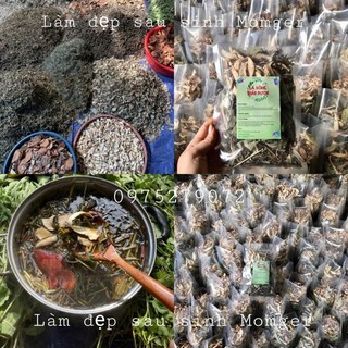 Lá xông sản phụ sau sinh handmade